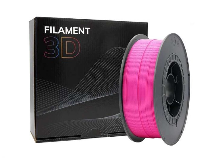 Filamento PLA 1.75mm 1kg Rosa Fluorescente