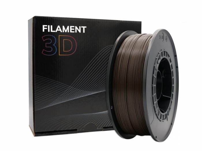 Filamento PLA 1.75mm 1kg Color Ebano