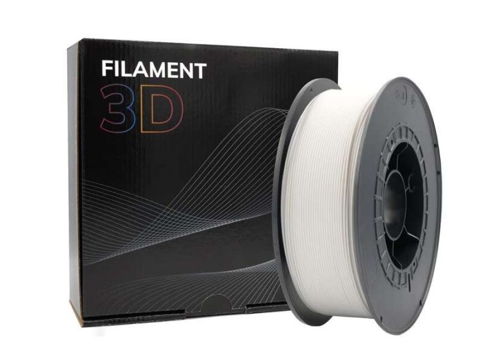 Filamento 3D PLA 1.75mm 1kg Blanco