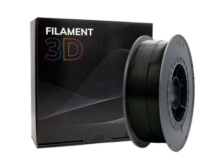 Filamento PLA 1.75mm 1kg Negro
