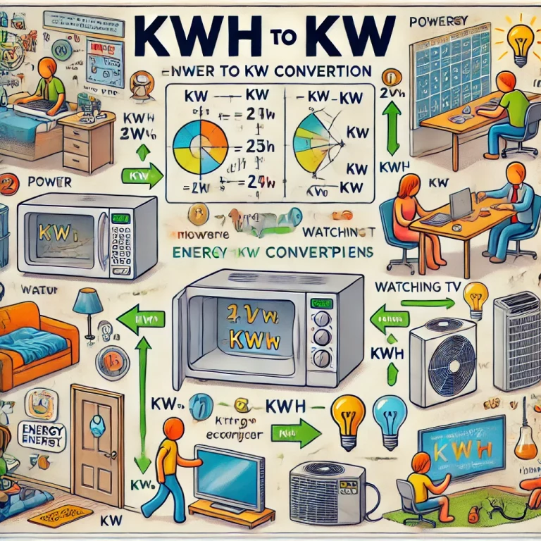 Conversión de kWh a kW: Una Guía Esencial para el ahorro energético!